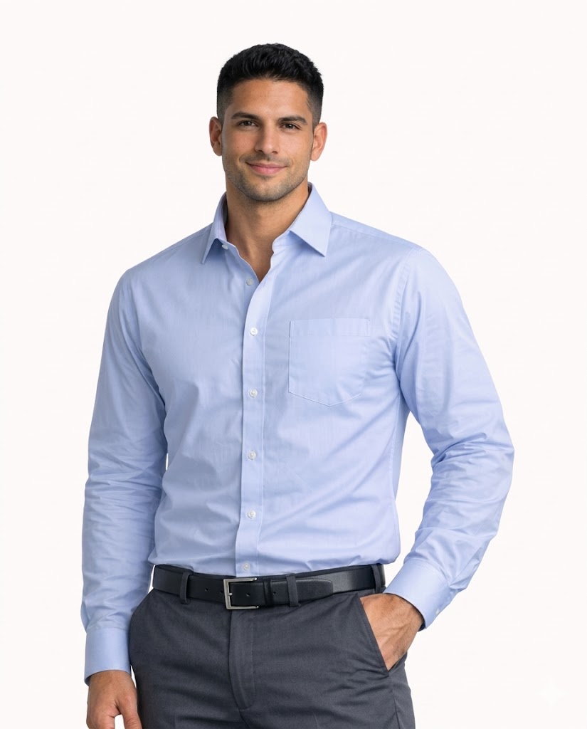 Camisa manga larga clásica