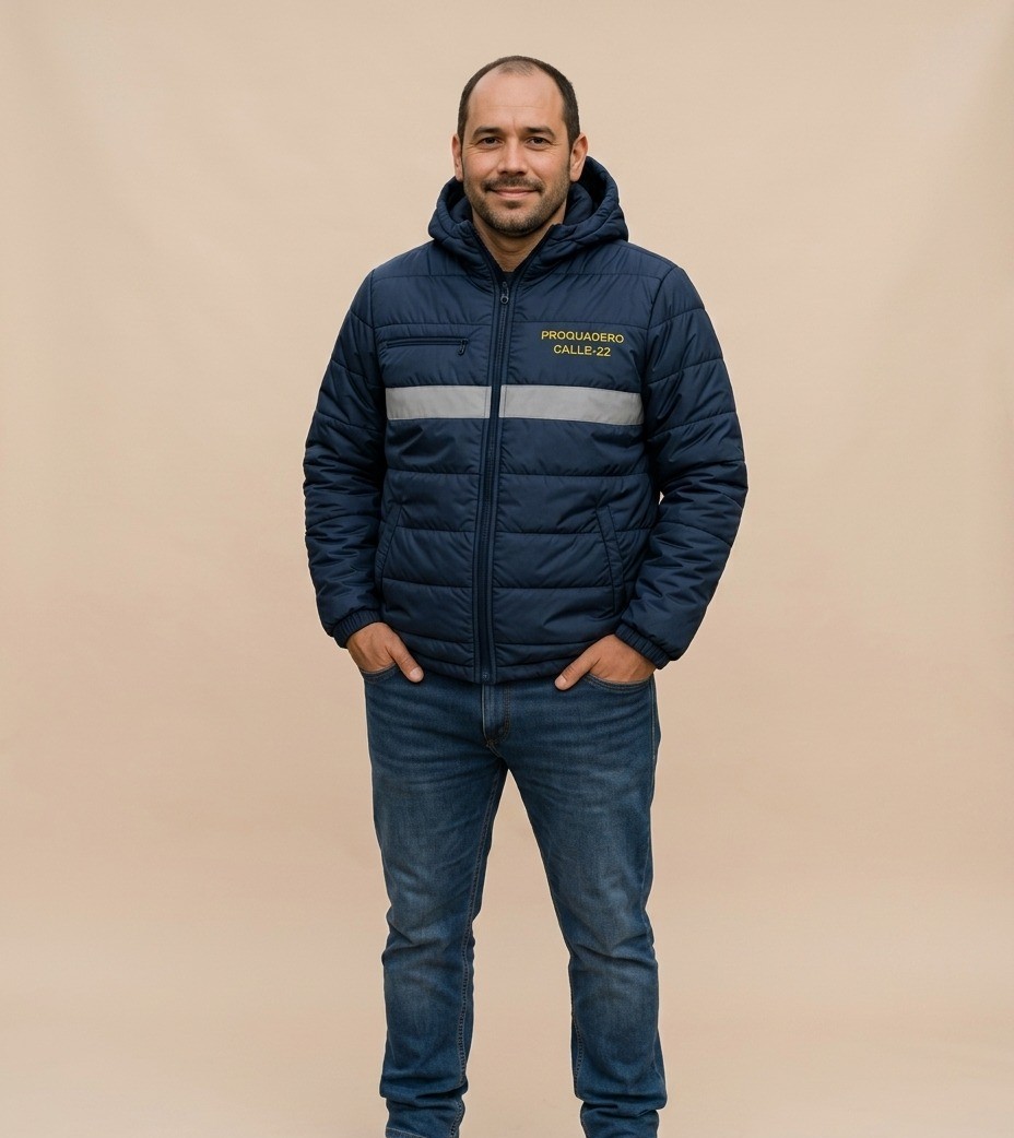 Chaqueta acolchada operativa
