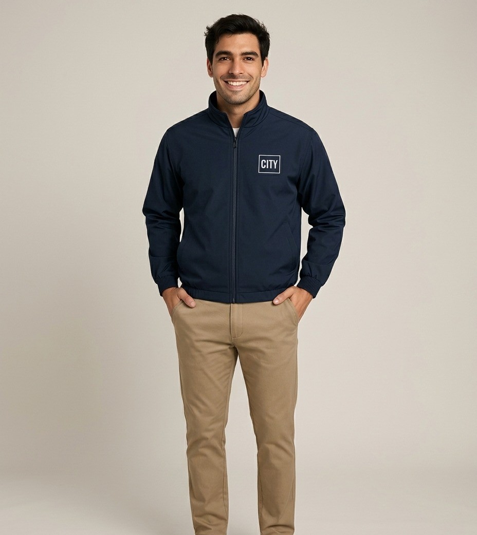 Chaqueta lisa ejecutiva